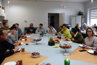 Uczestnicy ŚDS podczas Tłustego Czwartku.