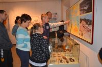 Uczestnicy ŚDS w muzeum.