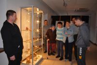 Uczestnicy ŚDS w muzeum.