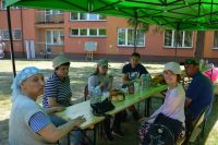 Uczestnicy SDS na pikniku w Makowie Mazowieckim