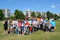 Uczestnicy ŚDS na bajkowym festynie.