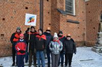 Uczestnicy ŚDS podczas Orszaku Trzech Króli