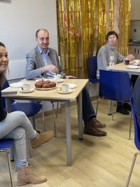 Burmistrz i uczestnicy ŚDS