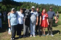 Uczestnicy ŚDS podczas Rajdu Łubiec