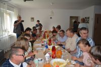 Uczestnicy ŚDS na dniu chłopaka.