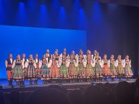 Występ zespołu Mazowsze.