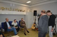 Władze Miasta Przasnysz Burmistrzowie Łukasz Chrostowki i Łukasz Machałowski.