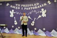 Powitanie Dyrektora Specjalnego Ośrodka Szkolno Wychowawczego w Przasnyszu.