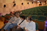 Uczestnicy ŚDS w Przasnyszu w kinie w Przasnyszu